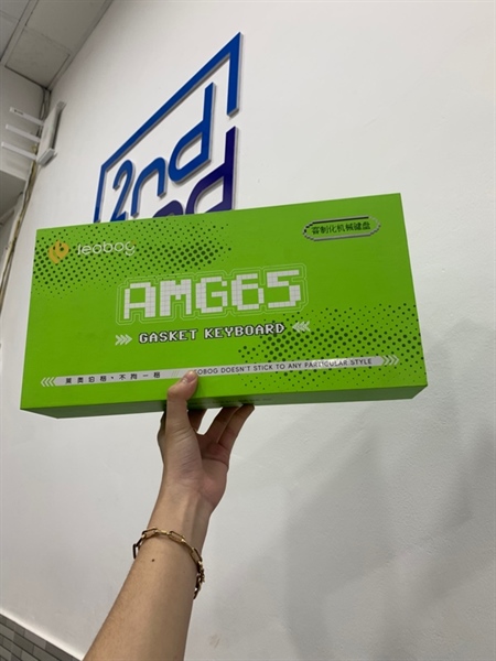 Bàn phím AMG 65 - Màu tím - Openbox - Còn BHH Gearn đến 18/10/2027