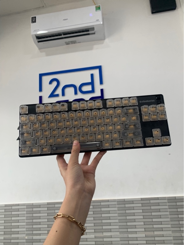 Bàn phím Apex 9 TKL - Màu đen - Ngoại hình: 98% - Fullbox, kèm keycap thay thế