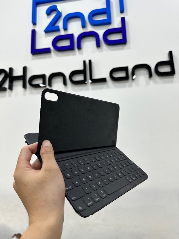 Bàn phím Apple Smart Keyboard Folio A2038 - Màu đen - Ngoại hình xấu - Vung vải bọc nặng, ố - Kèm box