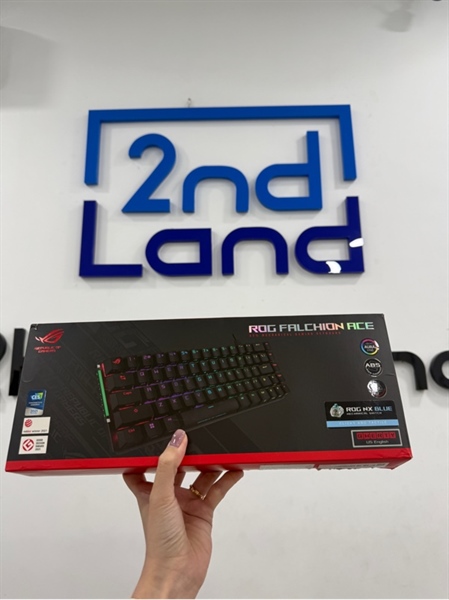 Bàn phím Asus Rog Falchion Ace 65% Mechanical Gaming Keyboard - Màu đen - Ngoại hình 98% - Kèm Box , 1 dây usb-c