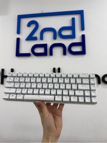 Bàn phím Asus Rog Falchion ACE Wired - 1 mode - RGB - Màu trắng - Ngoại hình 98% - FullBox 1