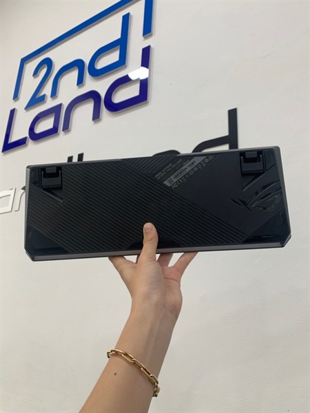 Bàn phím Asus Rog Strix Scope NX TKL Deluxe - 1 mode dây - Màu đen - Ngoại hình: 98% - Box - Không lót tay 2