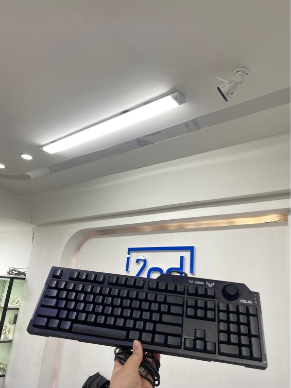 Bàn phím ASUS TUF Gaming K1 (mã RA04) - 1 mode dây - Màu đen - Ngoại hình 97% - Body
