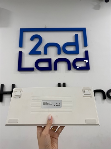 Bàn phím Atas K81 - 3 mode - Màu trắng - Ngoại hình 98% - Kèm dây , receiver 2