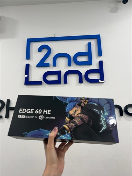 Bàn phím ATK EDGE 60 HE Magnetic - 1 mode dây - Màu trắng - Ngoại hình 98% - Fullbox