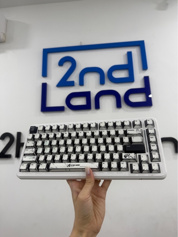 Bàn phím Attack Shark X82 Pro HE - 3 mode - Màu trắng đen - Ngoại hình 97% - Kèm box , 1 dây usb-c