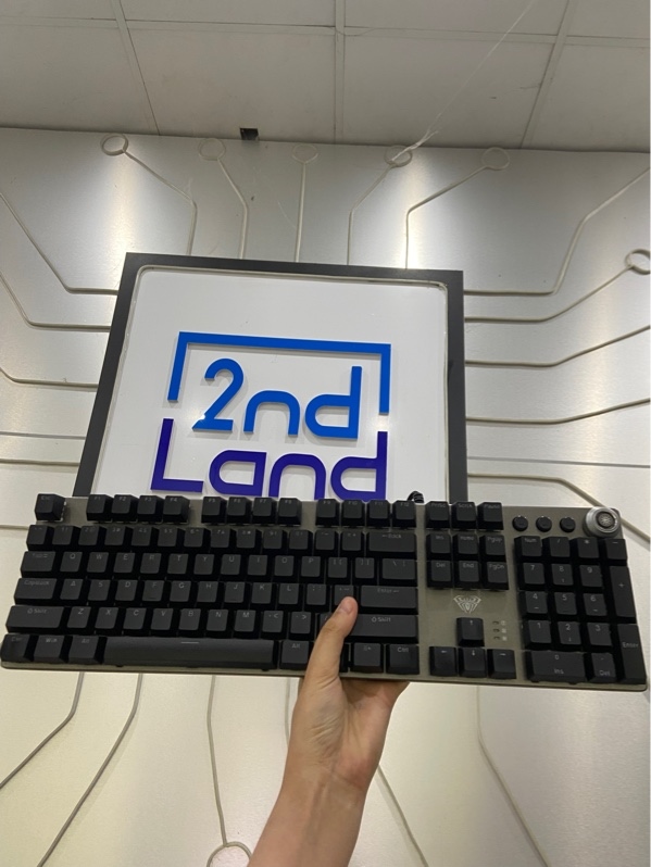 Bàn phím Aula F2058 - 1 mode dây kết nối - Màu đen - Ngoại hình: 97% - Body