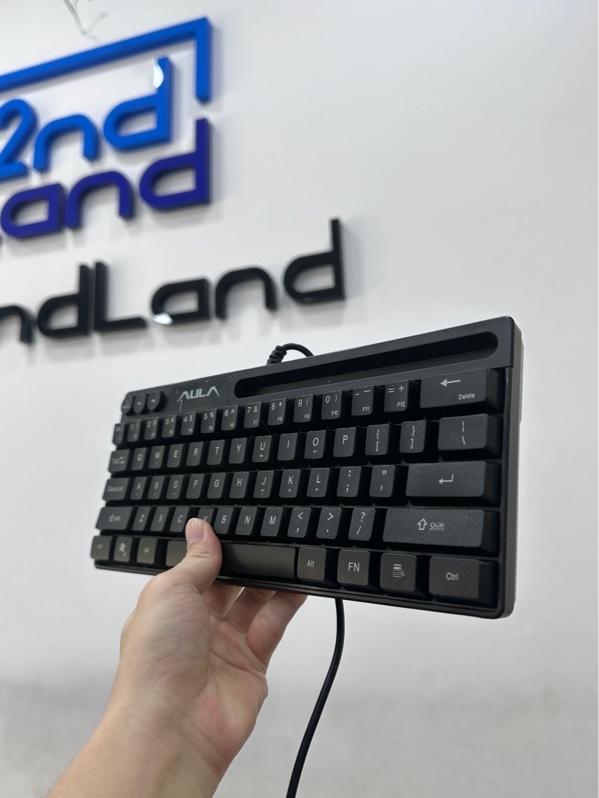 Bàn phím Aula F3061 - 1 Mode : dây - Màu đen - Ngoại hình 97% - Body