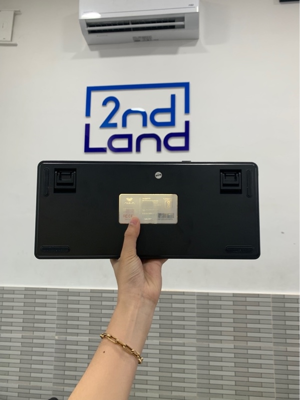 Bàn phím Aula F75 - 3 mod - Màu đen - Ngoại hình: 98% - Fullbox