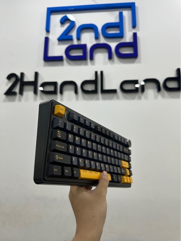 Bàn phím Aula F75 - 3 mode - Màu đen - Ngoại hình 98% - Kèm reciver + Dây két nối