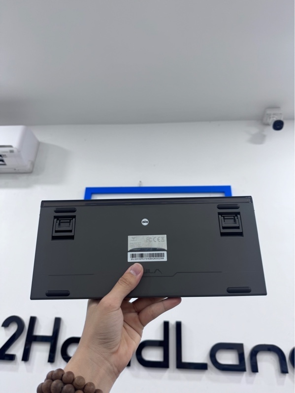 Bàn phím Aula F75 Hero HE - 3 mode - Màu đen - Ngoại hình 98% - Xước phần nhựa ở dãy led trước phím - Fullbox