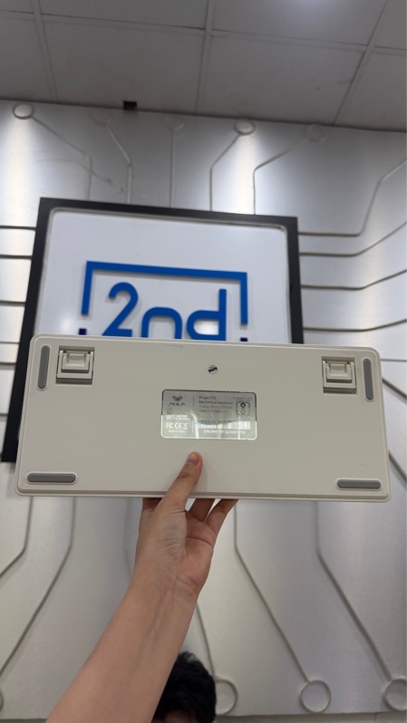 Bàn Phím Aula F75 Pro - 3 Mode, Dây, Bluetooth, Receiver - Led RGB - Màu xanh - Ngoại hình: 97% - Kèm Box