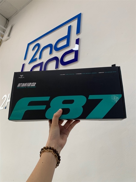 Bàn phím Aula F87 - 3 mode - Màu trắng - Openbox