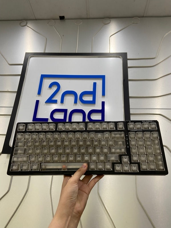 Bàn phím AULA F98 - 3 mode : 2.4/Dây/Bluetooth - Màu đen - Ngoại hình: 97% - Mất 2 mode 2.4/Bluetooth - Body