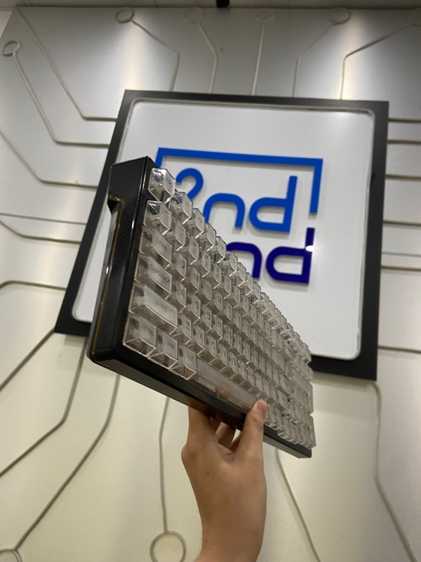 Bàn phím AULA F98 - 3 mode : 2.4/Dây/Bluetooth - Màu đen - Ngoại hình: 97% - Mất 2 mode 2.4/Bluetooth - Body