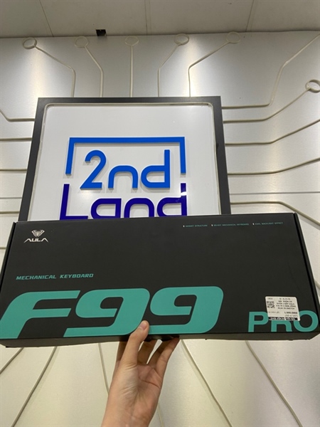 Bàn phím Aula F99 Pro - 3 Mode - Màu đen - Ngoại hình: 98% - FullBox