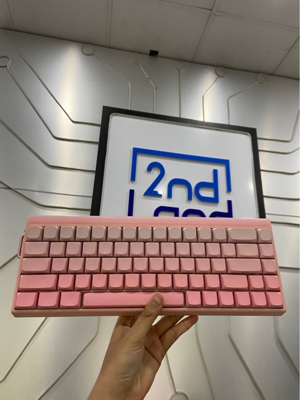 Bàn Phím AULA Hero 68 HE - Switch vàng - RGB - Màu hồng - Ngoại hình: 98% - Kèm USB-C