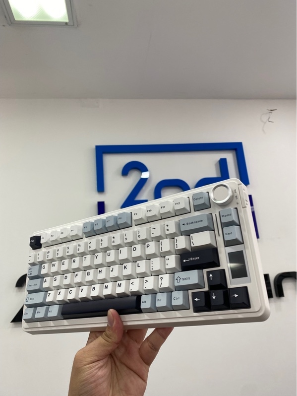 Bàn phím Aula S75 - 3 mode - Màu trắng - Ngoại hình: 99% - New Open Box