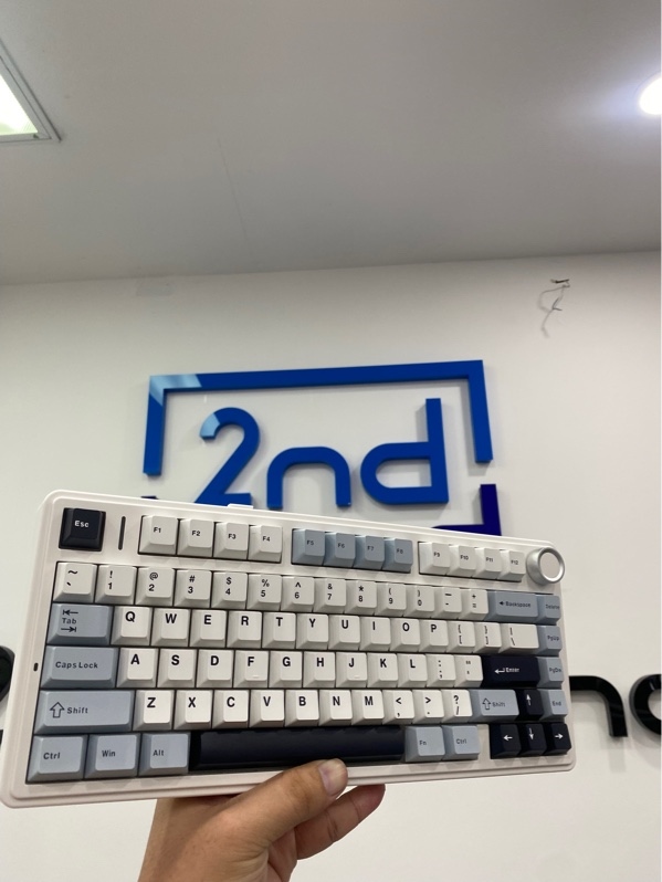 Bàn phím Aula S75 - Màu trắng đen - New Open Box