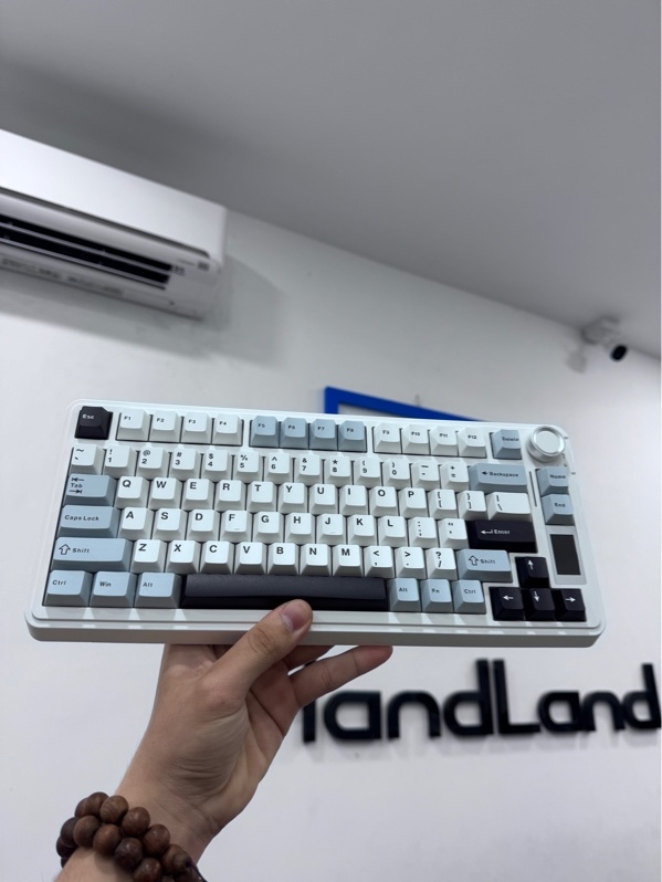 Bàn phím AULA S75 Pro - 3 mode - Màu trắng - Ngoại hình 99% - Fullbox