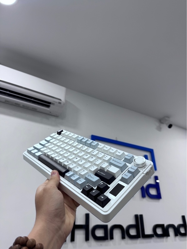 Bàn phím AULA S75 Pro - 3 mode - Màu trắng - Ngoại hình 99% - Fullbox