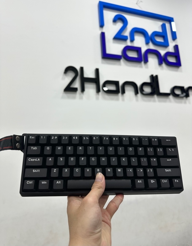Bàn phím AULA WIN 60 HE - 1 mode dây - Màu đen - Ngoại hình 97% - Kèm box + Dây kết nối USB-C