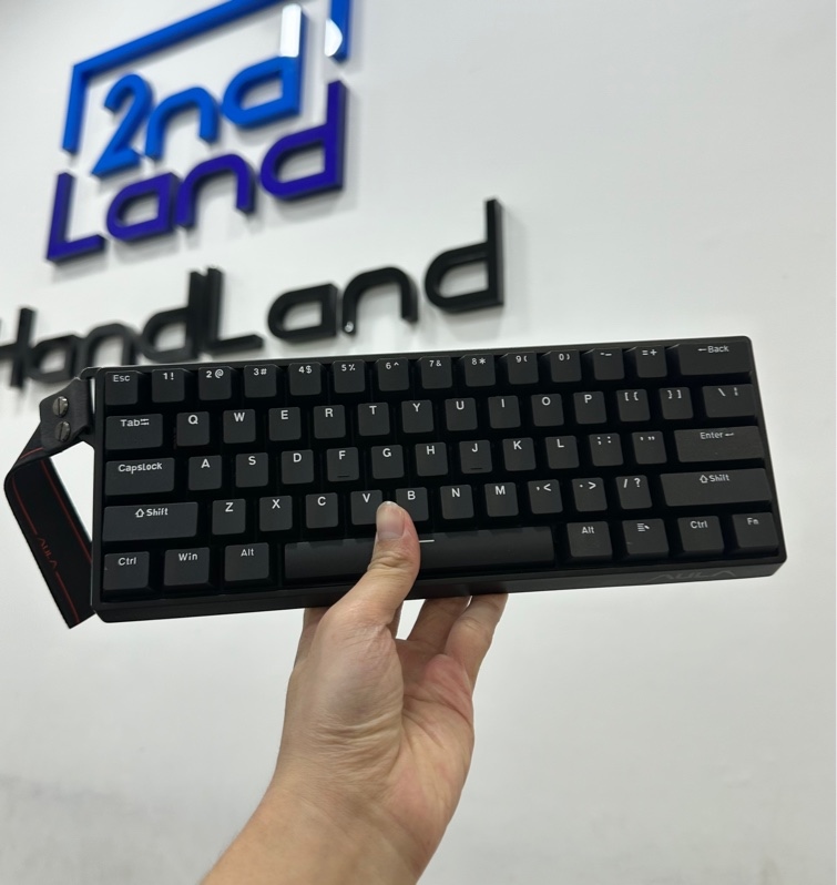 Bàn phím AULA WIN60 HE Black - 1 mode dây - Màu đen - Ngoại hình 97% - Kèm dây