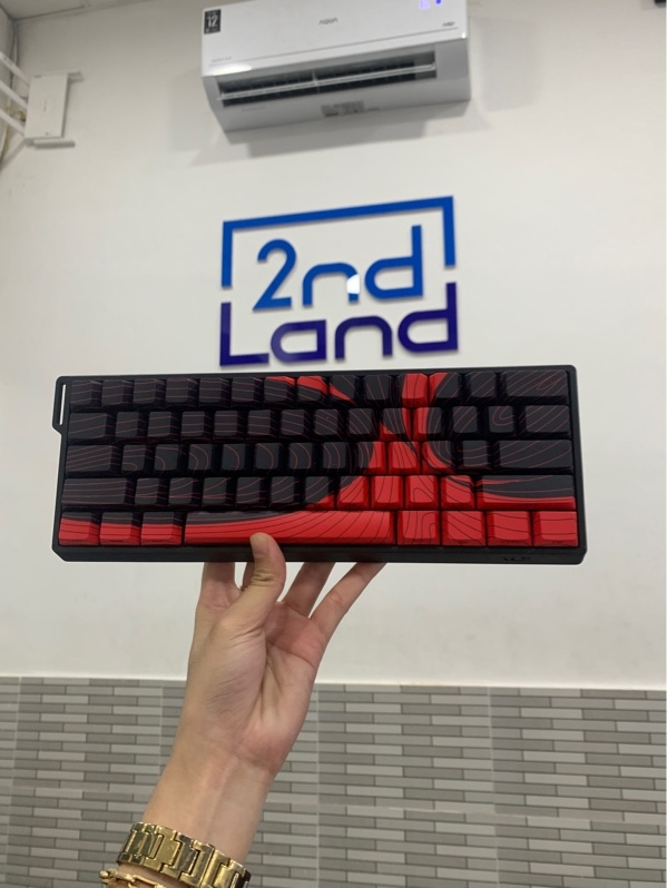 Bàn phím AULA WIN60 HE Max - Màu đỏ đen - Ngoại hình: 98% - Body