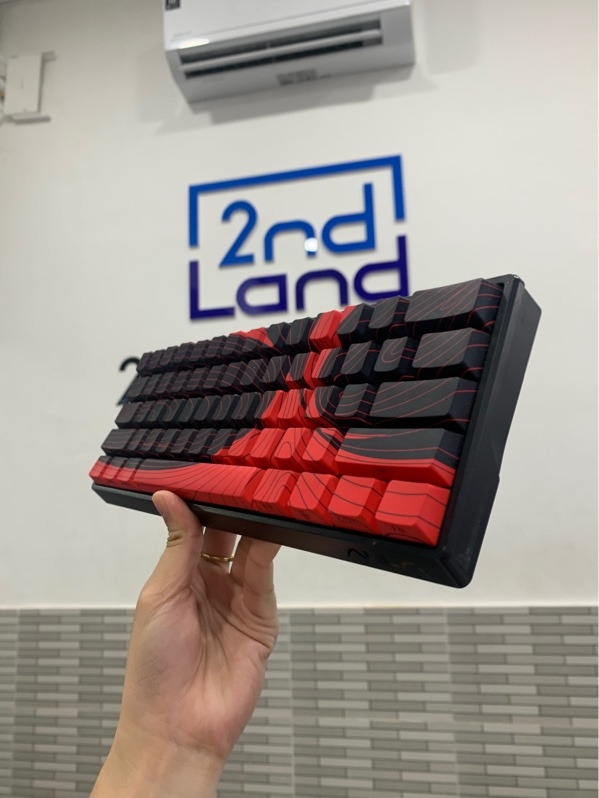 Bàn phím AULA WIN60 HE Max - Màu đỏ đen - Ngoại hình: 98% - Body