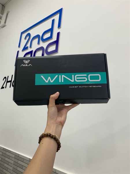 Bàn phím Aula Win60 - Màu đen - Ngoại hình: 98% - Fullbox 3
