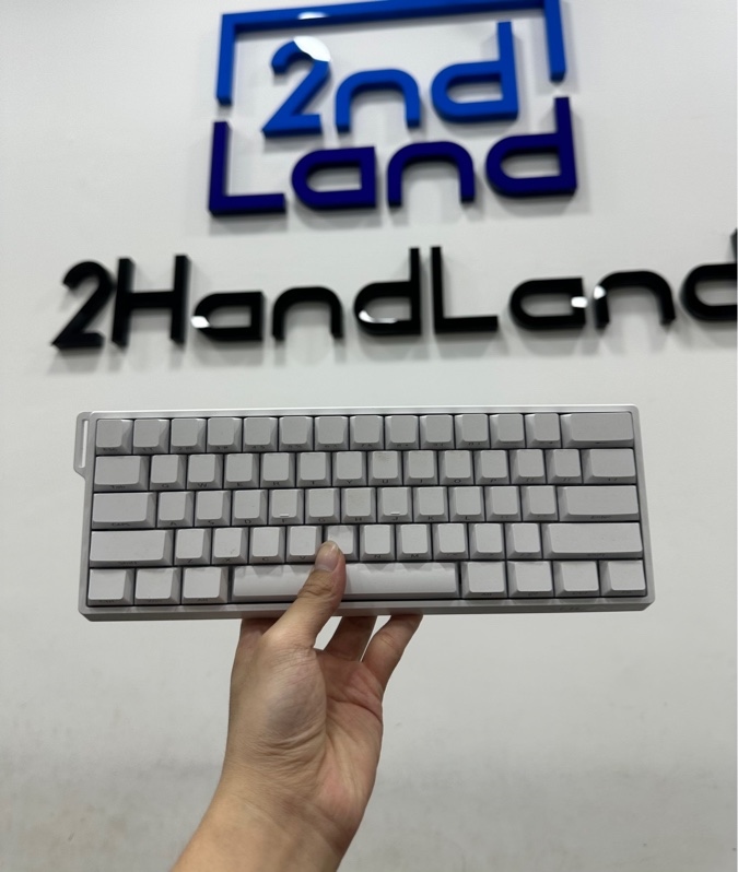 Bàn phím AULA WIN60HE - 1 mode : dây - Màu trắng - Ngoại hình 97% - Fullbox