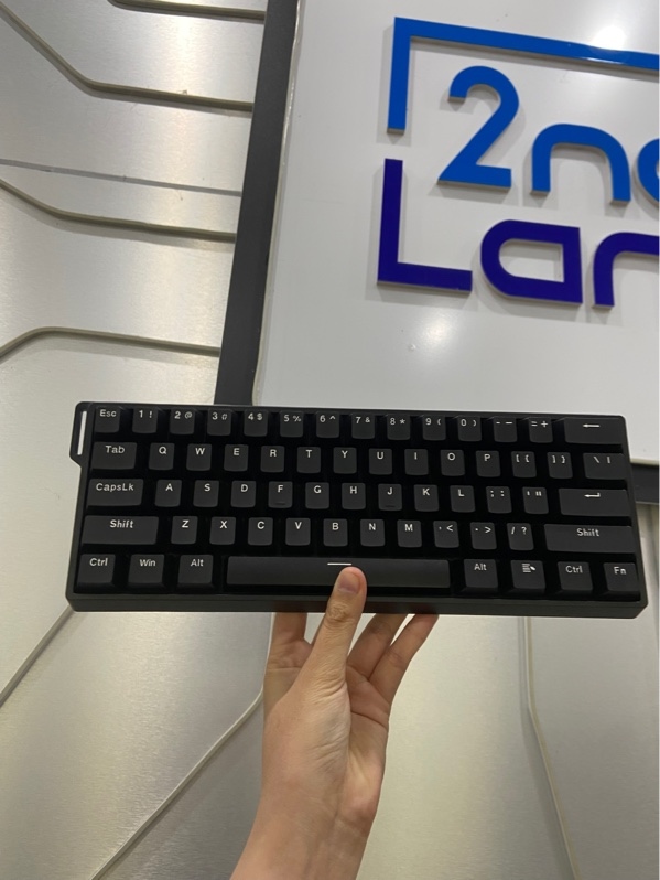 Bàn phím AULA Win60HE - Màu đen - Ngoại hình: 98% - FullBox