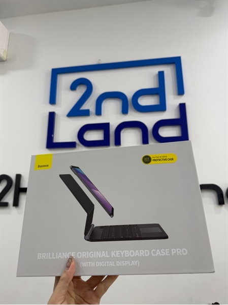 Bàn phím Baseus Brilliance Original Keyboard Case Pro (with digital display) - For ipad 10.9 inch 2022 - Màu đen - Ngoại hình 98% - Box
