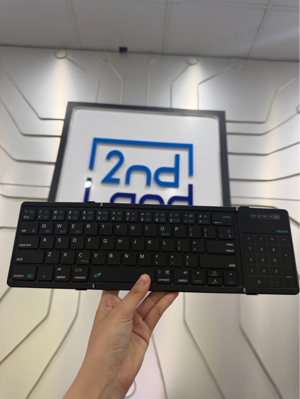 Bàn phím Bluetooth gấp gọn Nillkin Cube Pocket Keyboard NKF01 - 1 mode kết nối bluetooth - Màu đen - Ngoại hình: 98% - FullBox