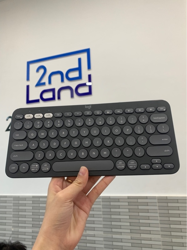 Bàn phím Bluetooth Logitech Pebble Key 2 K380S - Màu xám - Ngoại hình: 98% - Body