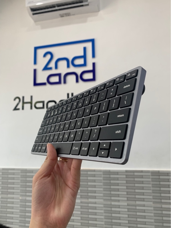 Bàn phím bluetooth Satechi Slim X1 - Màu xám - Ngoại hình: 98% - Body