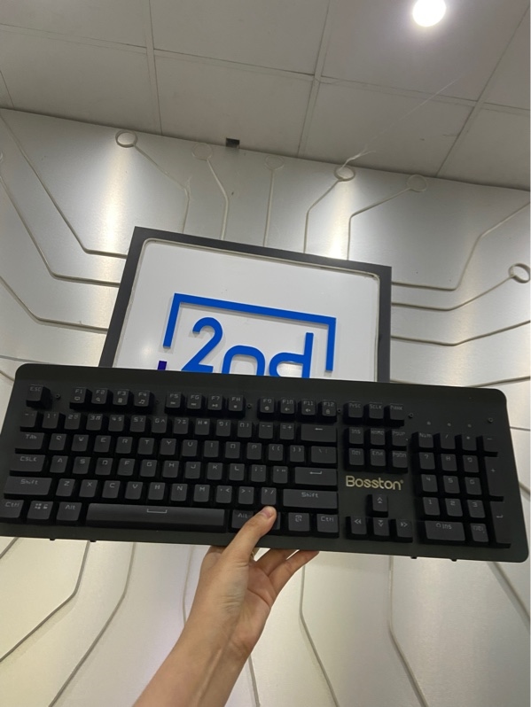 Bàn phím Bosston MK919 - 1 mode dây kết nối - Màu đen - Ngoại hình: 97% - Body