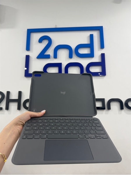 Bàn phím cho iPad Air 11 inch M2 , Air 5: Logitech Combo Touch (YU0086) - Màu xám - Ngoại hình 98% - Kèm Box 1