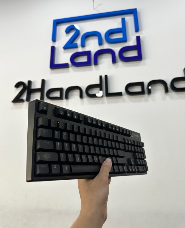 Bàn phím chơi game cơ E-DRA EK3104L - 1 mode : Dây - Màu đen - Ngoại hình 97% - Mất 1 chân đứng, phím s, 0, hơi lờn - Body