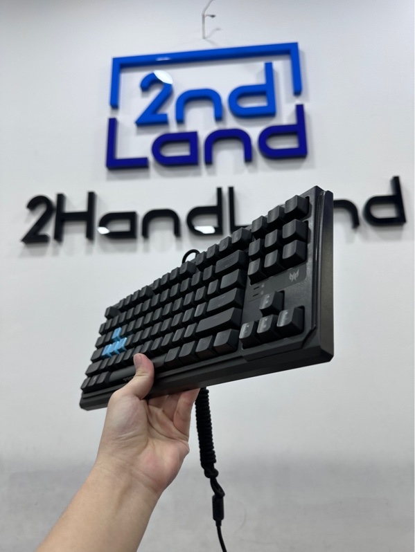 Bàn phím cơ Acer PKB010 AEthon 301 TKL - 1 Mode : dây - Màu đen - Ngoại hình 97.5% - Kèm box