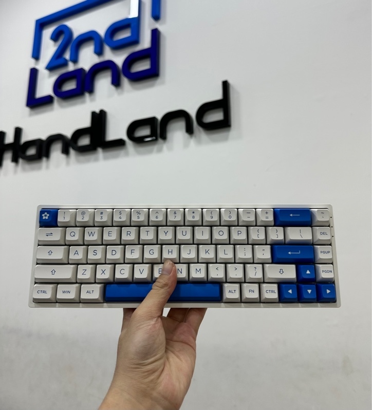 Bàn phím cơ AKKO 3068B Plus - 3 mode: receiver, dây, Bluetooth - Màu trắng - Ngoại hình 97% - Fullbox