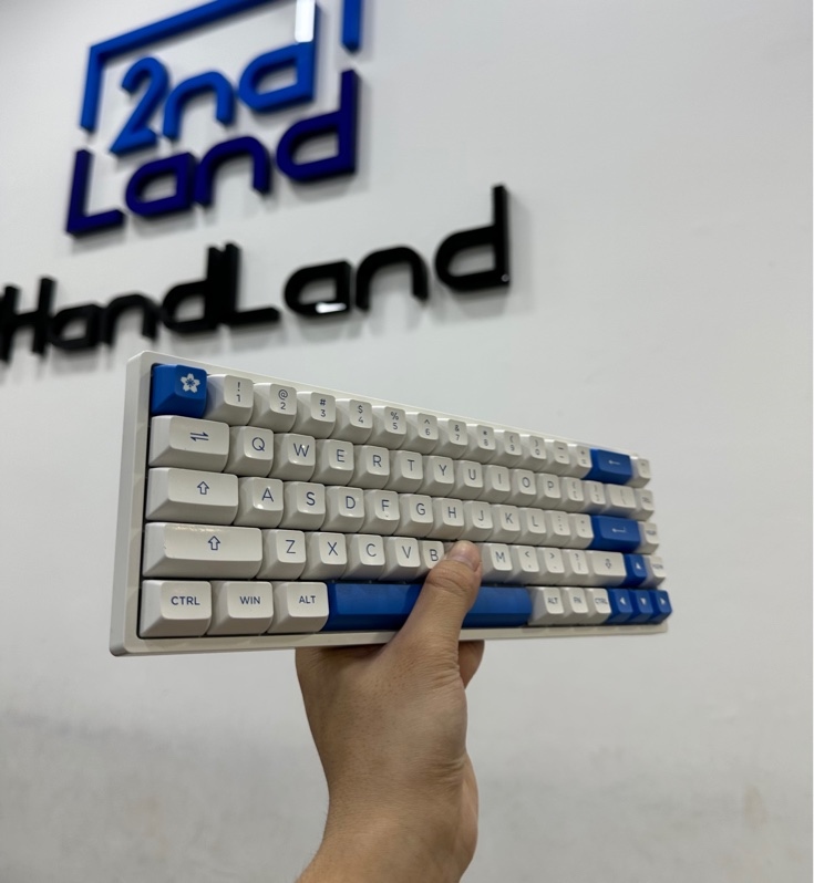 Bàn phím cơ AKKO 3068B Plus - 3 mode: receiver, dây, Bluetooth - Màu trắng - Ngoại hình 97% - Fullbox