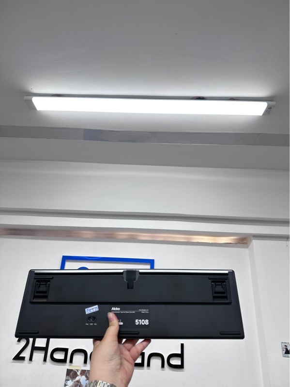 Bàn phím cơ Akko 5108B Plus Degenerate - 3 mode (2.4/ bluetooth/ usb-c) - Rgb - Màu đen đỏ - Ngoại hình 98% - Kèm box, dây, mất reciever