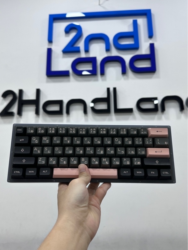 Bàn phím cơ AKKO ACR61 - 1 mode : dây - Màu đen - Ngoại hình 97% - Keycap nhật - Fullbox ( kèm thêm 1 bộ keycap )