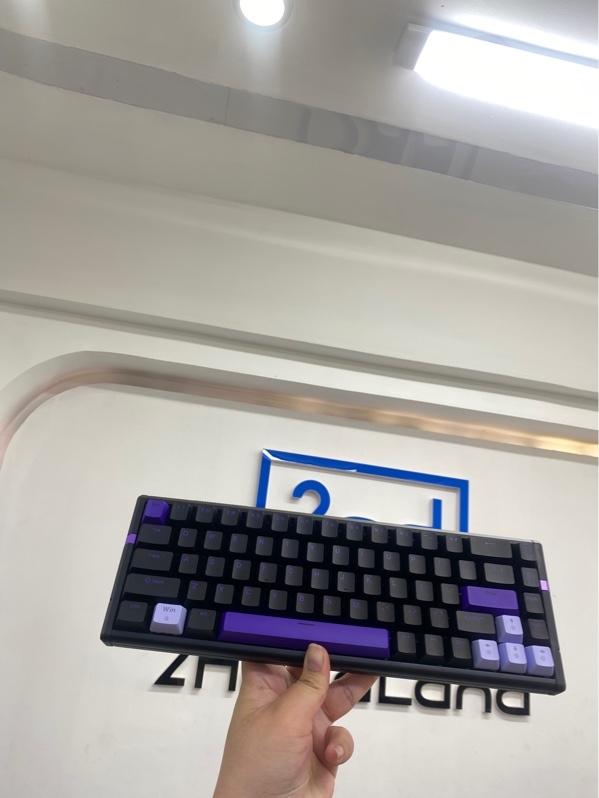 Bàn phím cơ ATK RS6 - 1 mode dây - Màu đen tím - Ngoại hình 97,5% - Body