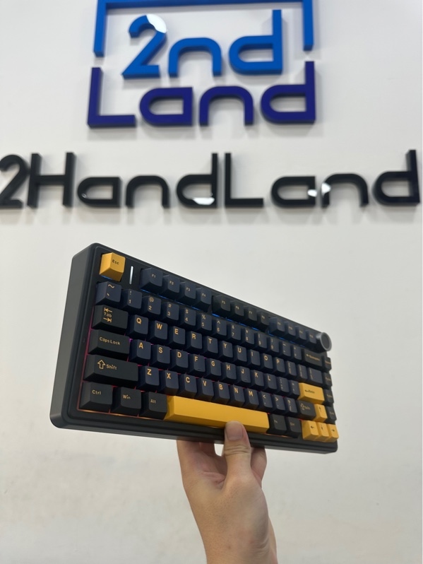 Bàn phím cơ Aula F75 - 3 mode - Màu đen - Ngoại hình 98% - Fullbox