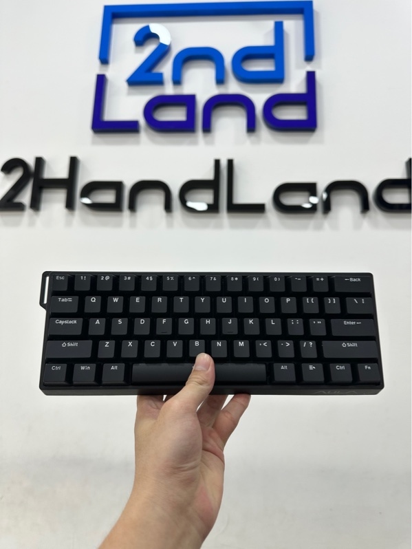 Bàn phím cơ AULA WIN60 HE - 1 mode dây - Màu đen - Ngoại hình 98% - Fullbox