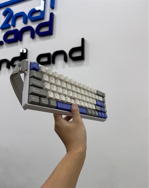 Bàn phím cơ Aula Win68He Max - 1 mode : dây - Màu trắng - Ngoại hình 98% - Fullbox 1