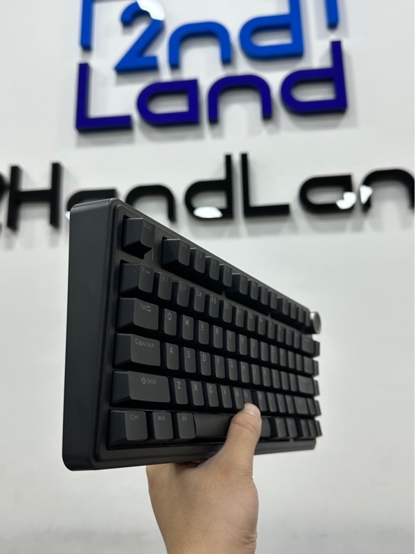 Bàn phím cơ có dây AULA F75 - 1 mode dây - Màu đen - Ngoại hình 97% - Kèm box