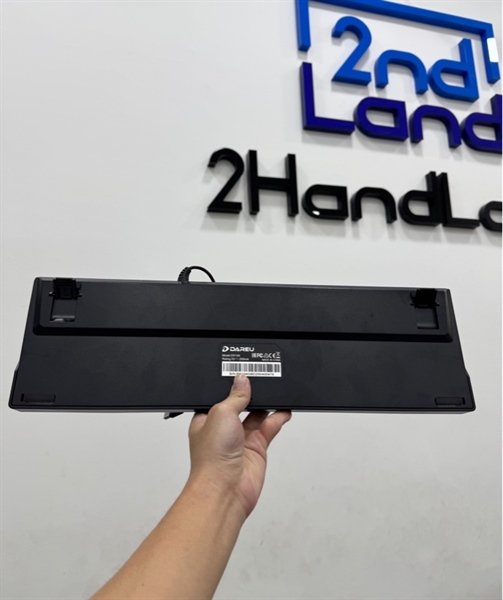 Bàn phím cơ có dây Dareu EK104 - 1 mode : dây - Màu đen bạc - Ngoại hình 98% - Body 2